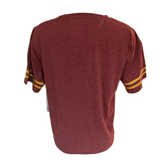 USC Trojans Colosseum Athletics Red Stripe Recycled SS T-Shirt Women's M NEW - Picture 6 of 7